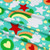 Rainbow, Hearts & Stars Double Brushed Poly
