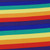 Classic Rainbow Stripe Double Brushed Poly