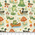 Custom Spring Frogs & Ducks Cotton Lycra Knit