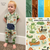 Custom Spring Frogs & Ducks Cotton Lycra Knit *SECONDS*