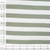 Green Striped Stretch Terry Cloth