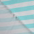 Aqua Striped Stretch Terry Cloth