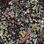 Ditsy Mauve & Yellow Floral on Black Rayon Challis *SECONDS*