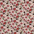 Mauve Floral on Ivory Cotton Lycra
