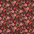 Mauve Floral on Burgundy Cotton Lycra