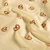 Pretzels on Tan Cotton Lycra Knit