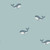 Whales on Dusty Blue Cotton Lycra Knit