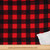 Custom Red/Black Buffalo Plaid French Terry