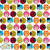 Stof Fabrics Zoo Dots in Multi Knit