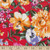 Knit Basics Red Floral Double Brushed Poly