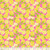 Blend Lemon Drops on Pink Quilting Cotton