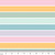 Pastel Rainbow Stripe Cotton Lycra Knit
