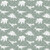 Geo Dinosaurs on Sage Sweatshirt Fleece