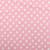 White Polka Dots on Light Pink Swim