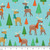 Custom Reindeer Games Cotton Lycra Knit