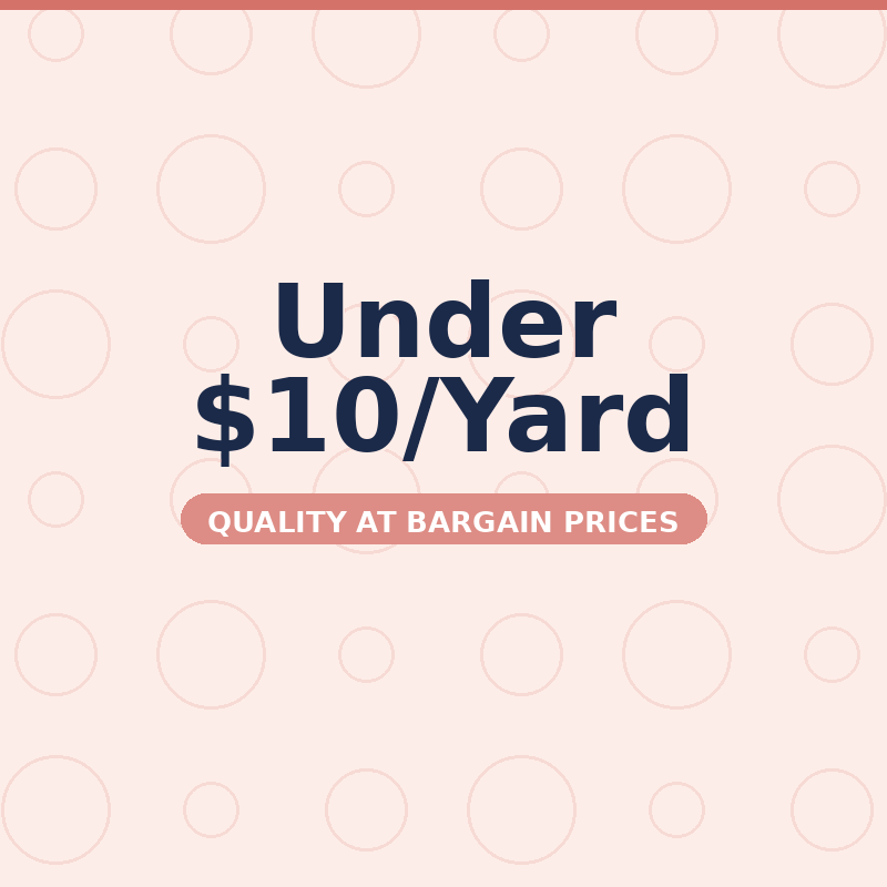 Under $10/Yard