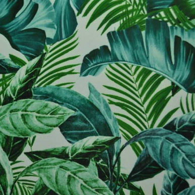 Green Jungle Leaves UV 50+ Swim Swim Shop KnitFabric.com