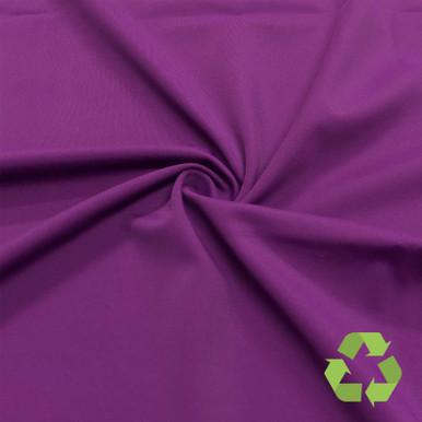 Purple Cotton Lycra Solid Essentials