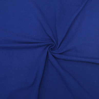 Cotton Jersey Lycra Spandex knit Stretch Fabric 58/60 wide (Royal