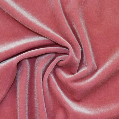 Dusty Rose Crushed Velvet Fabric – SLPFabrics