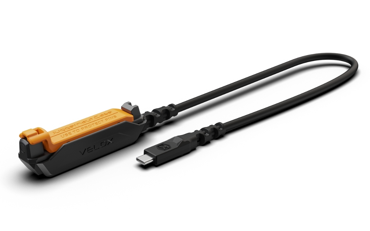 VELOX Field Cable with protective cover installed