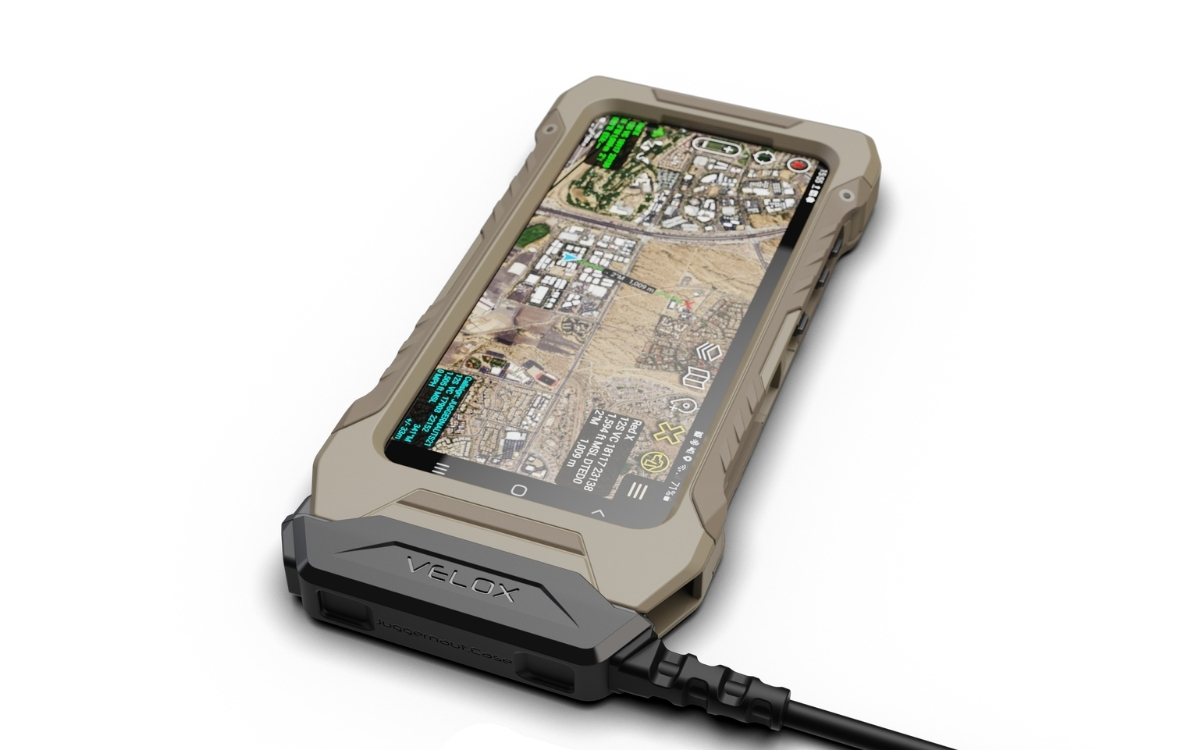 VELOX Field Cable shown with Smart-Block-equipped OPRTR case