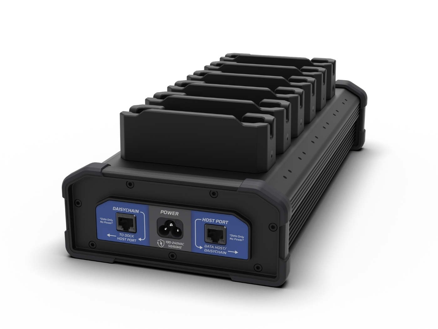 VELOX Charge/Data Dock rear ports