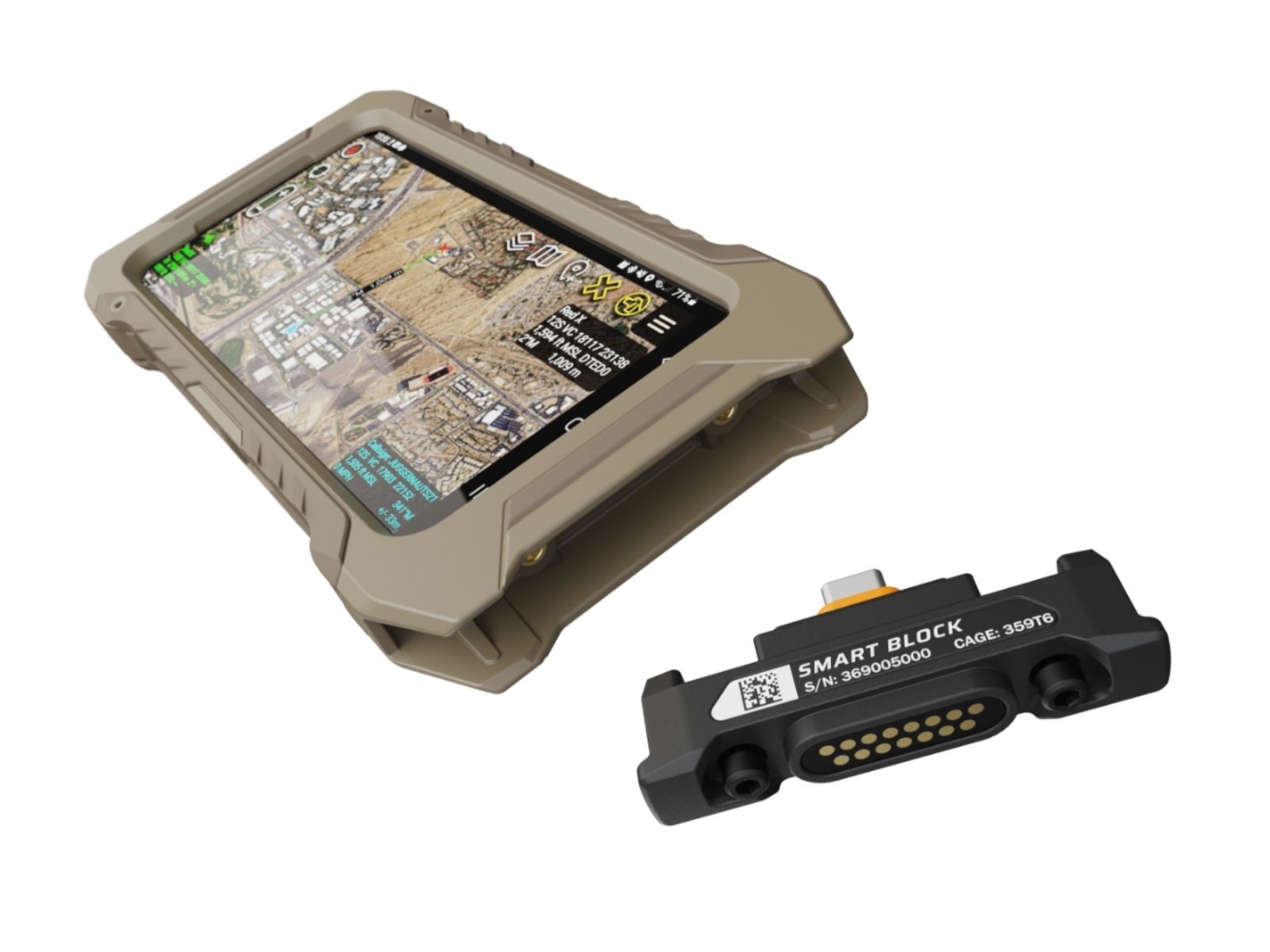 VELOX Smart-Block installed on an OPRTR case