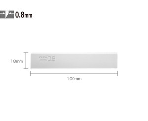 Olfa BS08-6B Spare Scraper Blade