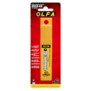 Olfa BS08-6B Spare Scraper Blade