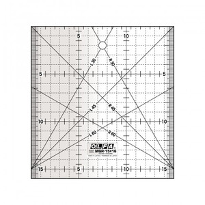 Olfa Quilt Ruler MQR 15 x 16 - Metric