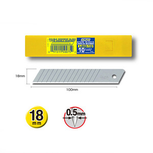 Olfa LBD-10 Spare 18mm Double Segments Heavy-Duty Blades