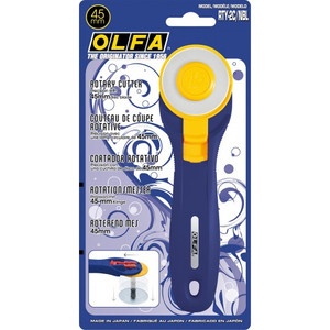 Olfa Rotary Cutter 45mm RTY-2C/NBL - Blue