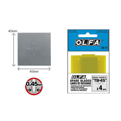 Olfa TB-45 Spare Scraper Blades