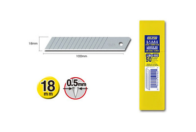 Olfa LBD-50 Spare 18mm Double Segments Heavy-Duty Blades