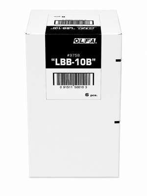 Olfa LBB-10B Spare 18mm Excel Black Speed Blades box