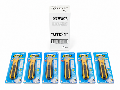 Olfa UTC-1 Tough Trapezoid Cutter 6pc box