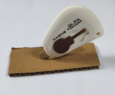 Olfa TK-3M Magnetic Touch Knife - White