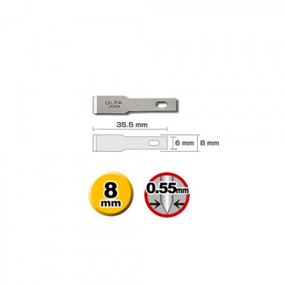 Olfa KB4-F/5 Spare Chisel Blade