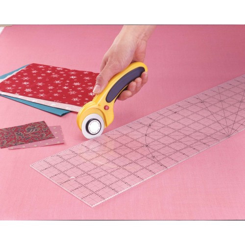 Quaff Ruler Olfa Quilt Ruler MQR 15 x 16 - Metric