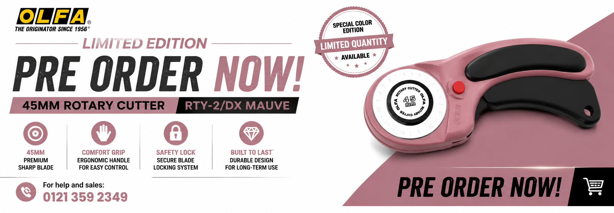 RTY-2/D Mauve 45mm