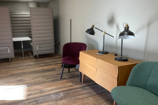 Re-Lived Furniture in a Room
