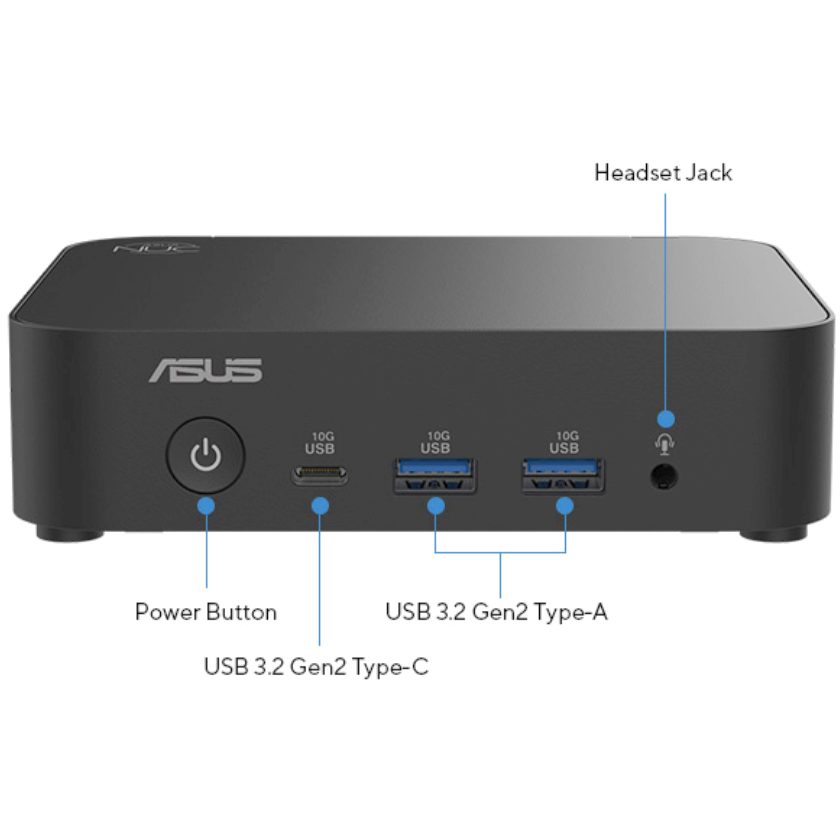 ASUS NUC14MNK15 Mini PC – Intel N150 | Compact & Efficient
