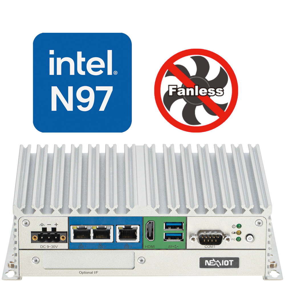NexCom NISE 110 A01 Celeron Fanless Industrial PC System