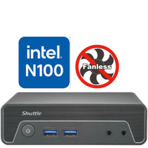 Shuttle DL30N Intel N100 Fanless Mini PC System