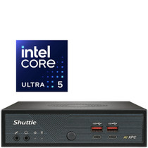 Shuttle DN11H5 Core Ultra 5 AI Mini PC, Quad Displays, Quad 2.5G LAN, RAID 0, 1, 5 support Shuttle DN11H5 Core Ultra 5 AI Mini PC, Quad Displays, Quad 2.5G LAN, RAID 0, 1, 5 support