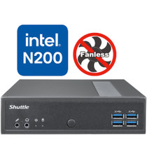 Shuttle DL30N Intel N100 Fanless Mini PC System