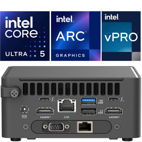 ASUS NUC15CRHV5 NUC 15 Pro Mini PC, Intel Core Ultra 5 235H vPro ASUS NUC15CRHV5 NUC 15 Pro Mini PC, Intel Core Ultra 5 235H vPro