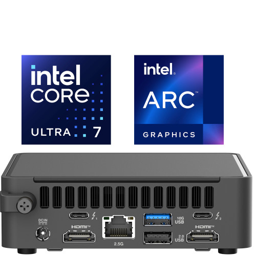 ASUS NUC15CRKU7 NUC 15 Pro Mini PC, Intel Core Ultra 7 255H ASUS NUC15CRKU7 NUC 15 Pro Mini PC, Intel Core Ultra 7 255H