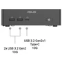 ASUS NUC16GDKW9 NUC 16 Pro Mini PC, Core Ultra X9 378H